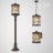 Настенный фонарь уличный Lagra 2287/1W Odeon Light E27 Классический, Этнический, Замковый